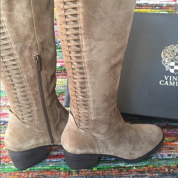 Vince Camuto Shoes - Vince Camuto Over-the-Knee Suede Boots Sz 11 NWT